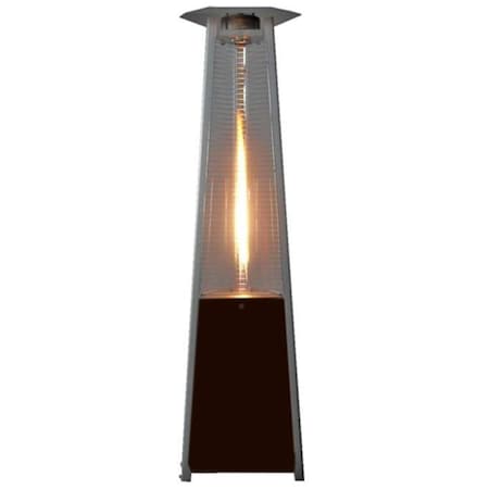 Gardencontrol Commercial Bronze Glass Tube Patio Heater GA195442